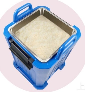 50L Rotomoulded পণ্য গরম খাবার জন্য খাদ্য প্যান ক্যারিয়ার উত্তাপ
