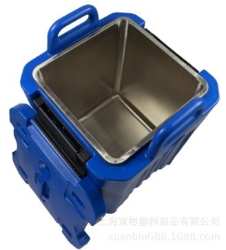50L Rotomoulded পণ্য গরম খাবার জন্য খাদ্য প্যান ক্যারিয়ার উত্তাপ