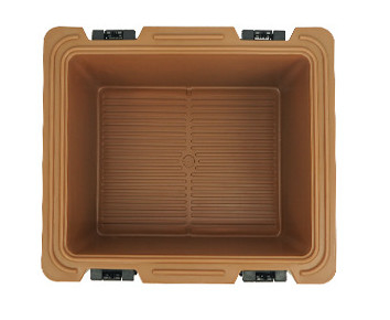 খাদ্য পরিবহনের জন্য 110L Rotomoulded পণ্য উত্তাপ গরম বক্স