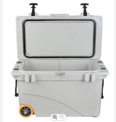 45L হেভি ডিউটি ​​Rotomolded চাকার কুলার বক্স আউটডোর