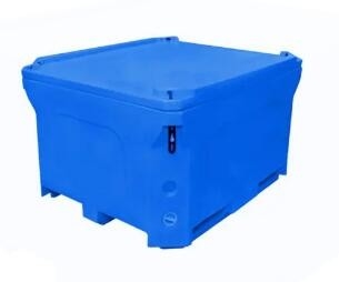 300L Rotomoulded পণ্য মাছ ধরার মরিচ বিন PU নিরোধক সঙ্গে