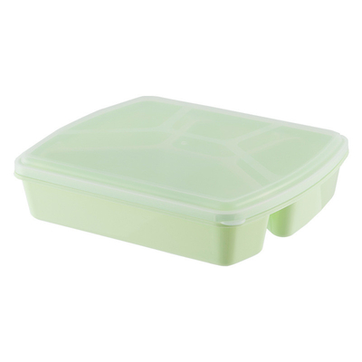 1280ml পুনঃব্যবহারযোগ্য বেন্টো লাঞ্চ বক্স 4 বগি