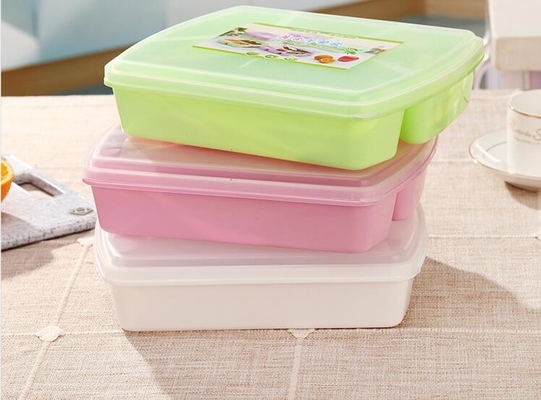 1280ml পুনঃব্যবহারযোগ্য বেন্টো লাঞ্চ বক্স 4 বগি