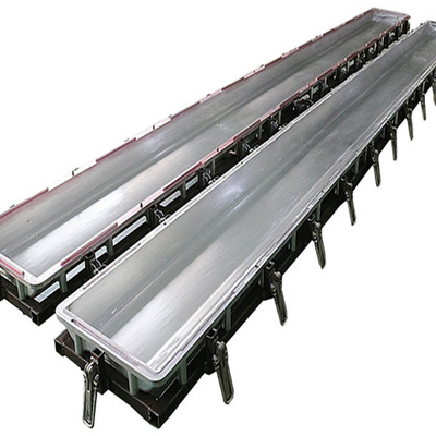 OEM অ্যালুমিনিয়াম ঘূর্ণনশীল ছাঁচনির্মাণ টুলিং প্লাস্টিক ট্র্যাফিক বাধা ছাঁচ